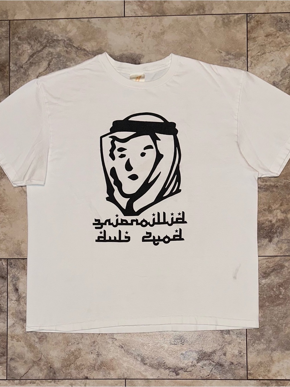Billionaire Boys Club BBC Flagship Exclusive Arabic Logo Graphic T-Shirt White